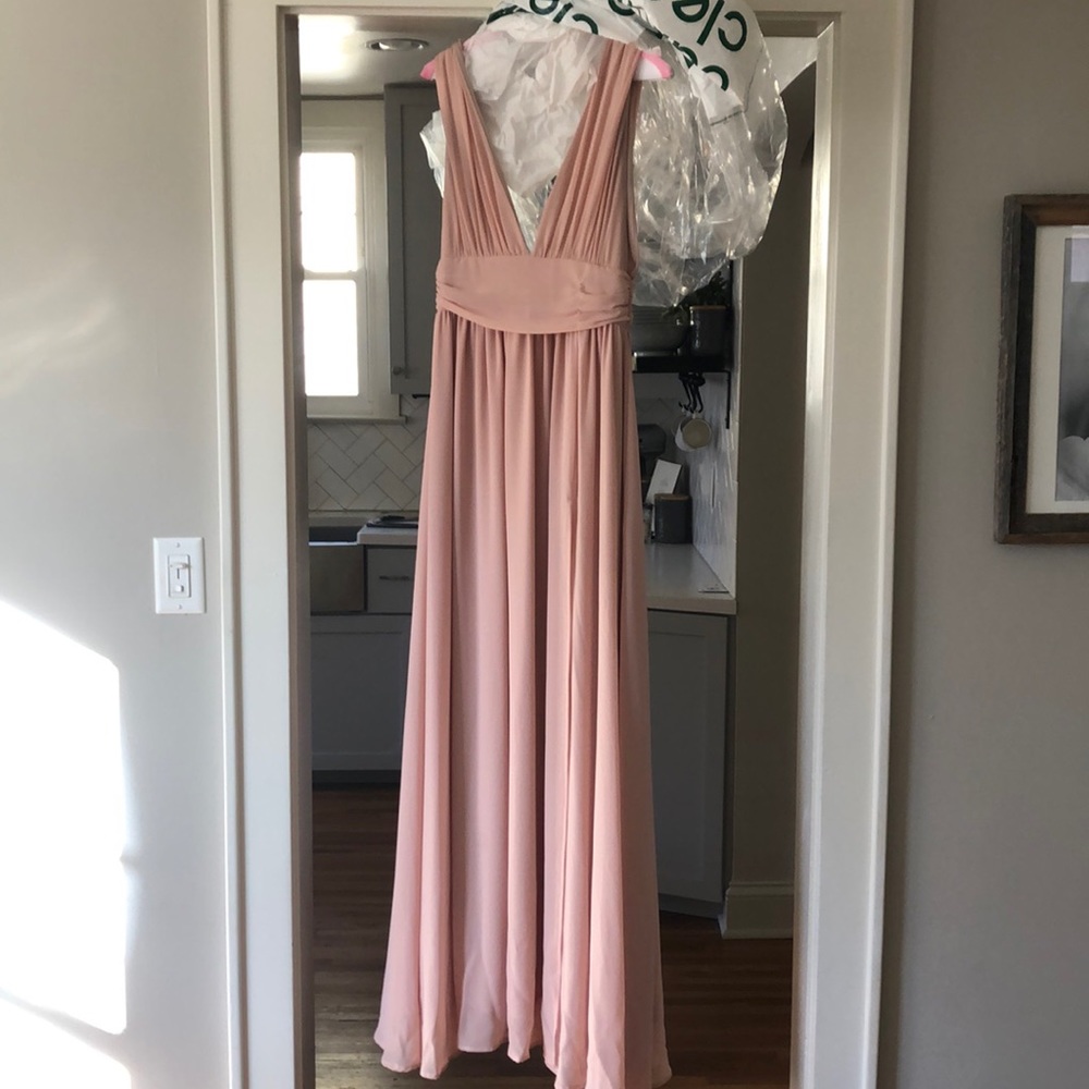 Lulu’s Blush Heavenly Hues size S dress